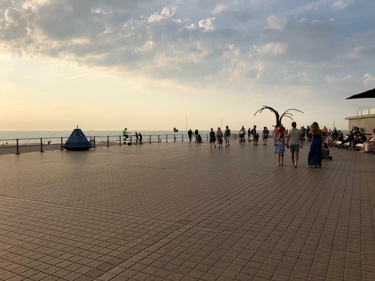 Panoramic View On Beach, Ships, Sea - Place To Be Ostende Exterior foto