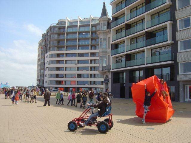 Panoramic View On Beach, Ships, Sea - Place To Be Ostende Exterior foto